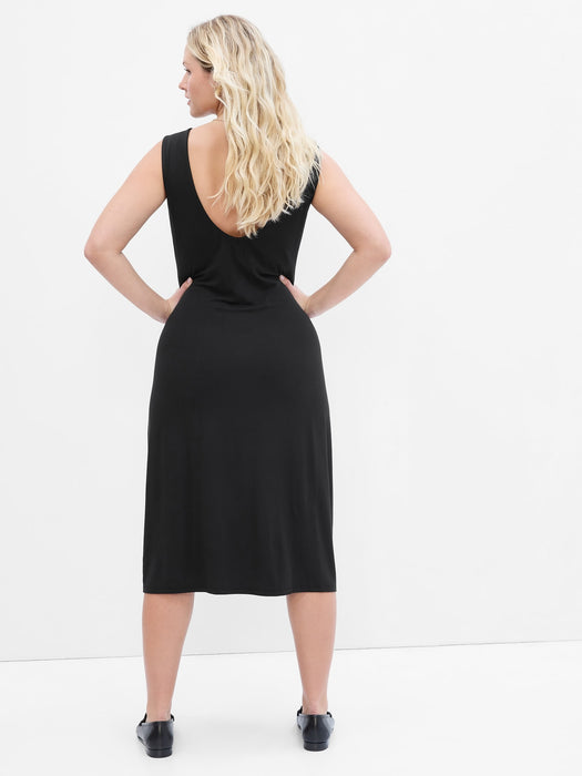 Low Back Midi Dress