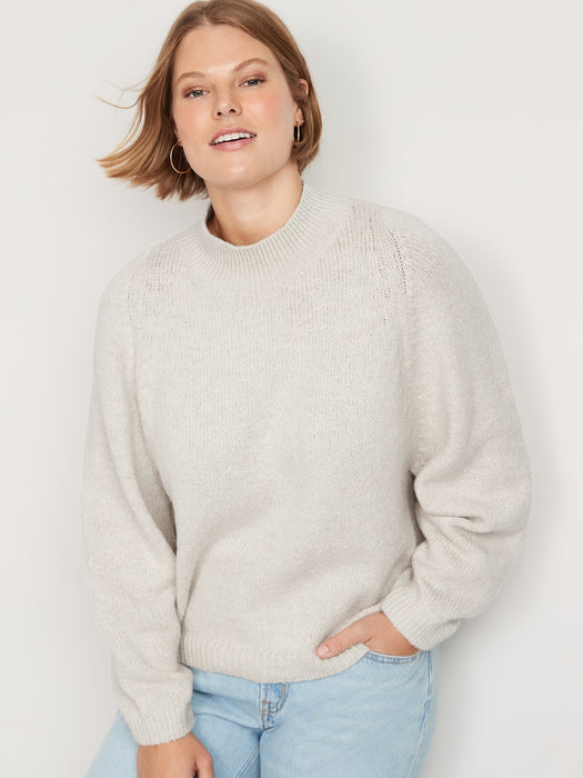 Cozy Mock-Neck Sweater for Women
