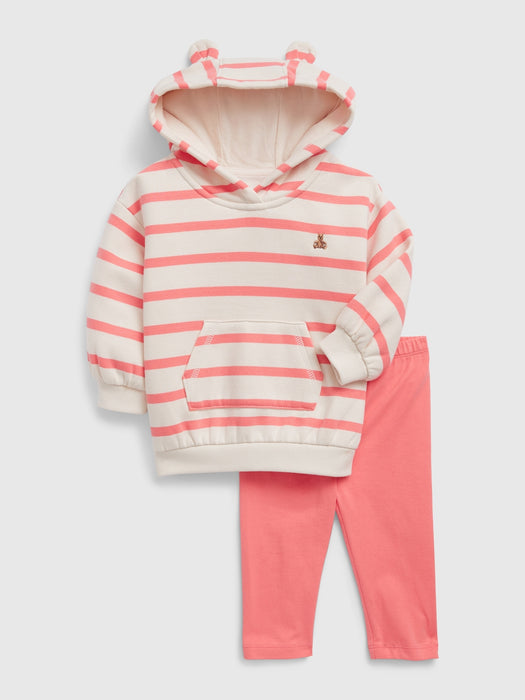 Baby Oversized Hoodie Outfit Set