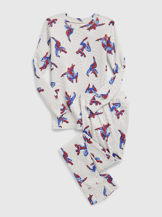 GapKids &#124 Marvel 100% Organic Cotton Spider-Man PJ Set