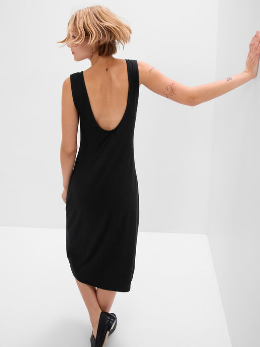 Low Back Midi Dress