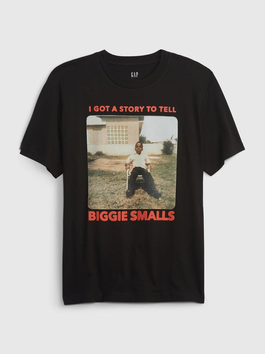 Biggie Smalls Graphic T-Shirt - black