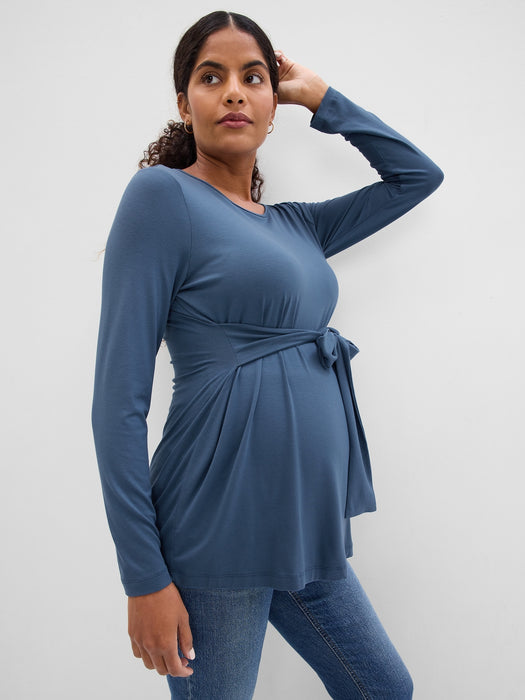 Maternity Tie Top