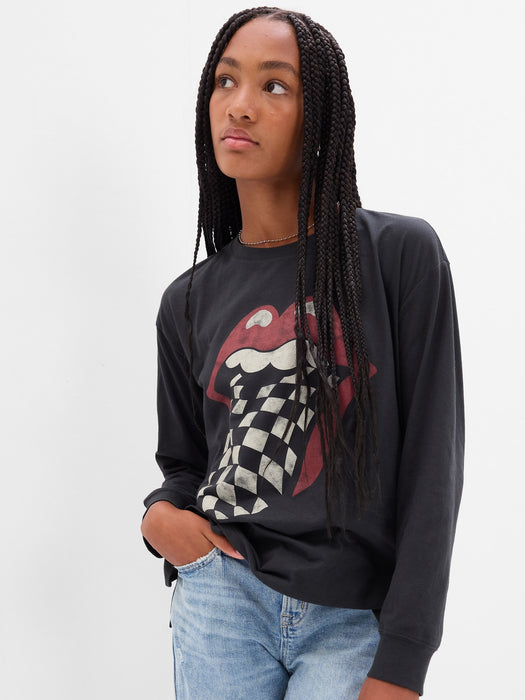 Teen Band Graphic T-Shirt - rolling stones