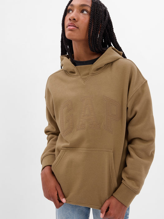 Teen Gap Logo Hoodie - mission tan