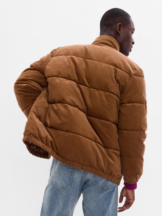 Corduroy Puffer Jacket