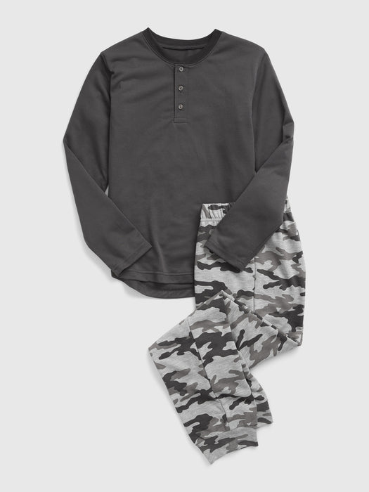 Kids Camo PJ Jogger Set