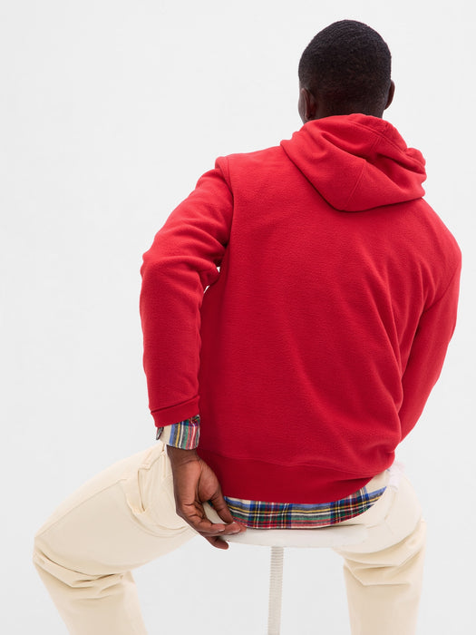 Mini Gap Logo Profleece Hoodie - modern red