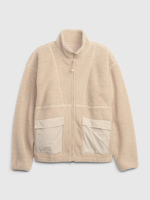 Sherpa Full-Zip Surplus Jacket