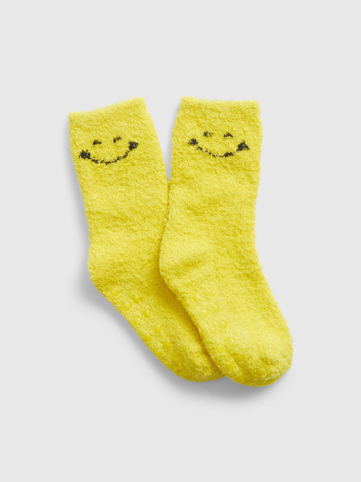 Gap × SmileyWorld® Toddler Cozy Crew Socks