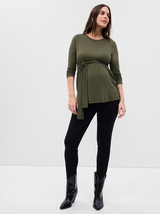 Maternity Tie Top