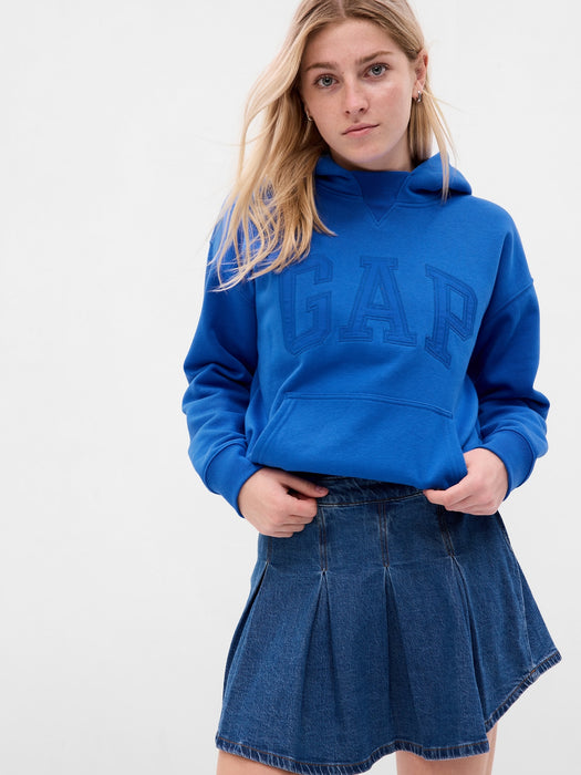 Teen Gap Logo Hoodie - bristol blue