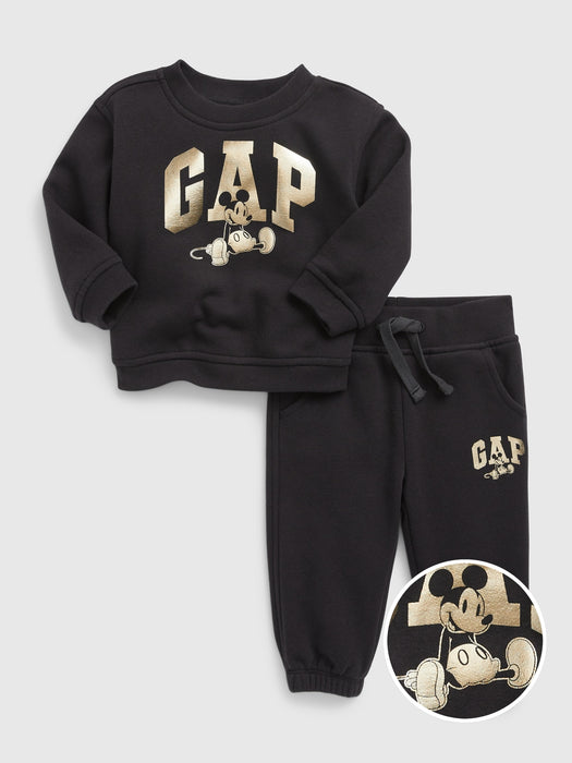 Gap &#215 Disney Baby Metallic Mickey Mouse Sweat Set