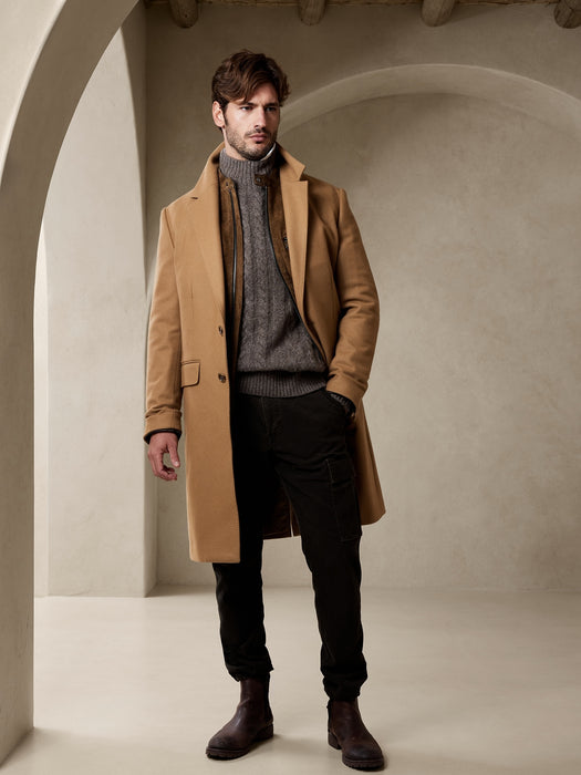 Aosta Italian Melton Topcoat